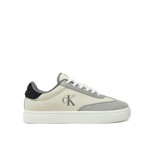 Calvin Klein Jeans Sneakersy Classic Cupsole Low Mix Mg YM0YM01169 Écru ze sklepu MODIVO w kategorii Buty sportowe męskie - zdjęcie 182612544