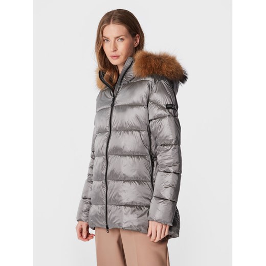 Frieda & Freddies Kurtka zimowa 8715C Szary Regular Fit ze sklepu MODIVO w kategorii Kurtki damskie - zdjęcie 182612582