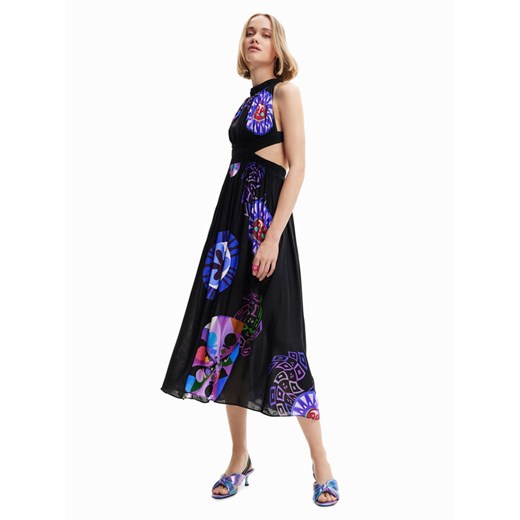 Desigual Sukienka letnia 23SWMW21 Kolorowy Regular Fit ze sklepu MODIVO w kategorii Sukienki - zdjęcie 182612622