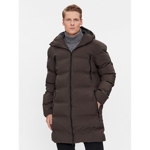 4F Kurtka zimowa 4FAW23TDJAM246 Khaki Regular Fit ze sklepu MODIVO w kategorii Kurtki męskie - zdjęcie 182612623