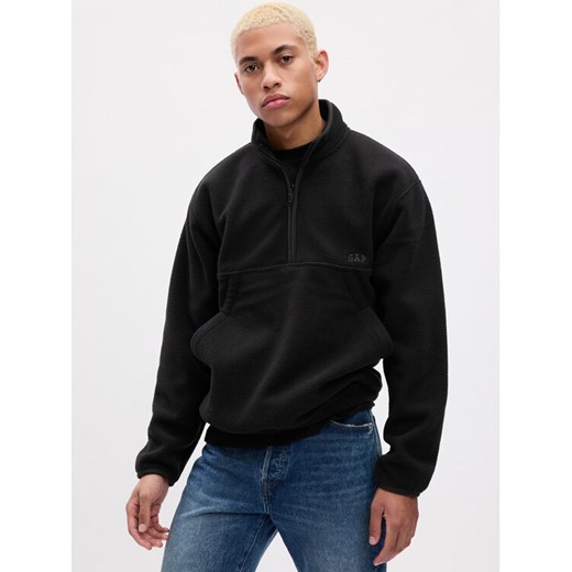 Gap Polar 811303-04 Czarny Regular Fit ze sklepu MODIVO w kategorii Bluzy męskie - zdjęcie 182612631