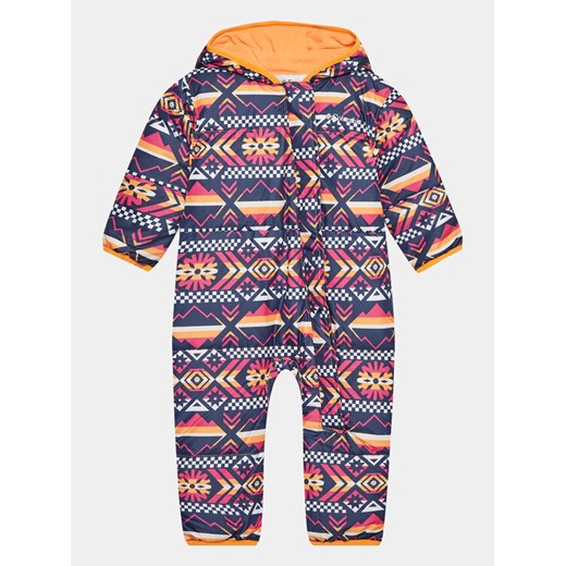 Columbia Kombinezon zimowy Snuggly Bunny™ Bunting Pomarańczowy Regular Fit ze sklepu MODIVO w kategorii Kombinezony i kurtki - zdjęcie 182612693