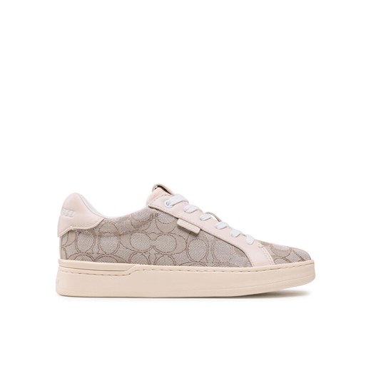 Coach Sneakersy Lowline Jacquard G5037 Beżowy ze sklepu MODIVO w kategorii Trampki damskie - zdjęcie 182612701