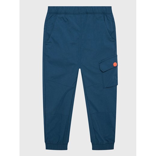 Jack Wolfskin Spodnie outdoor Villi Stretch 1610011 Niebieski Regular Fit ze sklepu MODIVO w kategorii Spodnie chłopięce - zdjęcie 182612713