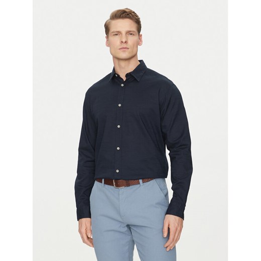 Jack&Jones Koszula Pierre 12270085 Granatowy Relaxed Fit ze sklepu MODIVO w kategorii Koszule męskie - zdjęcie 182612763