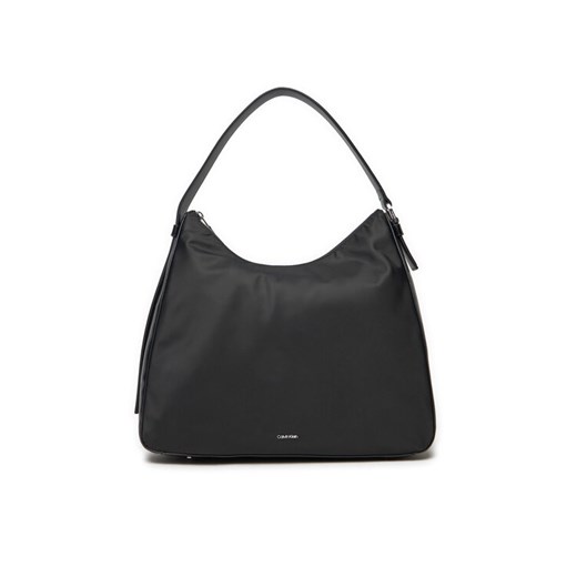 Calvin Klein Torebka Ck Sense Medium Shopper_Nylon K60K613128 Czarny ze sklepu MODIVO w kategorii Torebki damskie - zdjęcie 182612824