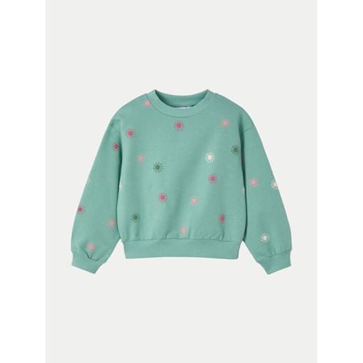 Mayoral Bluza 3402 Zielony Regular Fit ze sklepu MODIVO w kategorii Bluzy dziewczęce - zdjęcie 182612843