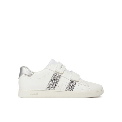 Geox Sneakersy J Eclyper Girl J45LRA 000BC C0007 D Biały ze sklepu MODIVO w kategorii Trampki dziecięce - zdjęcie 182612864