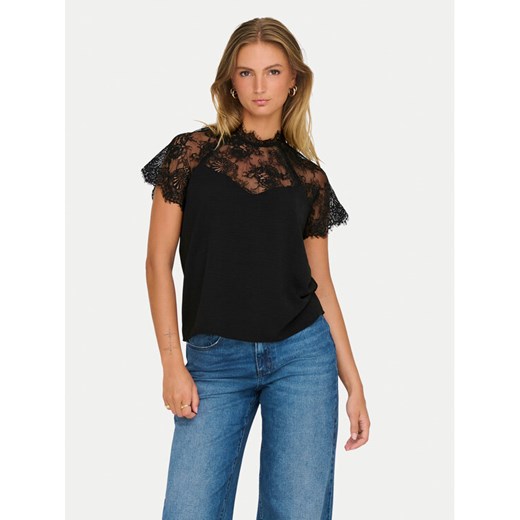 JDY Bluzka Lion 15335458 Czarny Regular Fit ze sklepu MODIVO w kategorii Bluzki damskie - zdjęcie 182612910