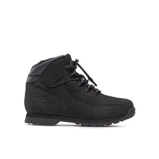 Timberland Trapery Euro Rock TB0A43N20011 Czarny ze sklepu MODIVO w kategorii Buty trekkingowe dziecięce - zdjęcie 182612952
