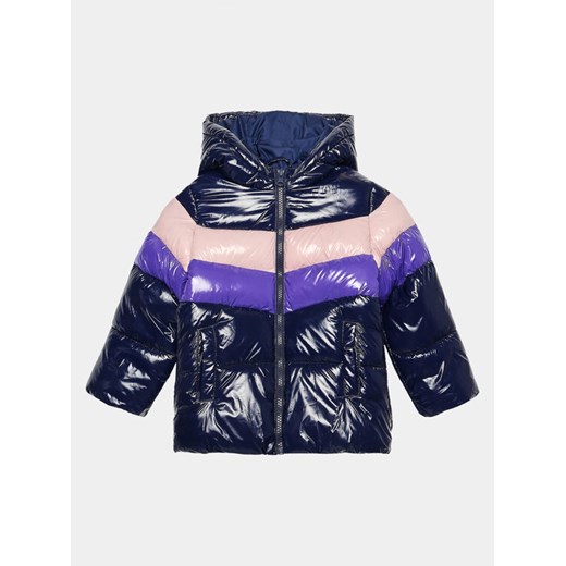United Colors Of Benetton Kurtka zimowa 2O3AGN01P Granatowy Regular Fit ze sklepu MODIVO w kategorii Kurtki dziewczęce - zdjęcie 182613013