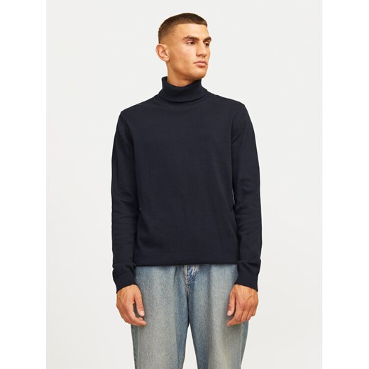 Jack&Jones Golf Basic 12258051 Granatowy Regular Fit ze sklepu MODIVO w kategorii Swetry męskie - zdjęcie 182613201