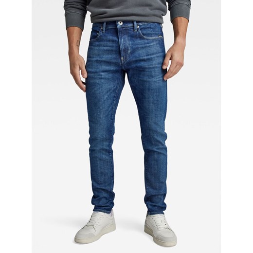 G-Star Raw Jeansy Revend D20071-D441 Niebieski Skinny Fit ze sklepu MODIVO w kategorii Jeansy męskie - zdjęcie 182613341