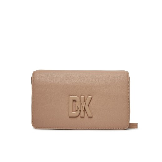 DKNY Torebka Seventh Avenue Md Fl R33EKY30 Beżowy ze sklepu MODIVO w kategorii Kopertówki - zdjęcie 182613353