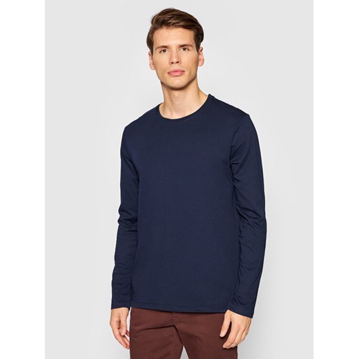 United Colors Of Benetton Longsleeve 3U53J1F05 Granatowy Relaxed Fit ze sklepu MODIVO w kategorii T-shirty męskie - zdjęcie 182613401