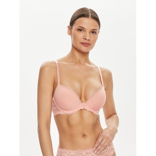 Calvin Klein Underwear Biustonosz push-up 000QF6394E Koralowy ze sklepu MODIVO w kategorii Biustonosze - zdjęcie 182613414