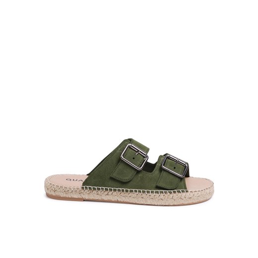QUAZI Espadryle QZ-63-04-000623 Zielony ze sklepu MODIVO w kategorii Espadryle męskie - zdjęcie 182613481