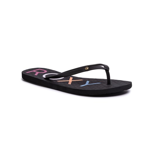 Roxy Japonki ARJL100876 Czarny ze sklepu MODIVO w kategorii Klapki damskie - zdjęcie 182613483