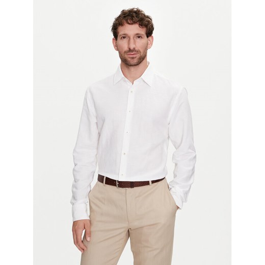 Boss Koszula C-Hal-Kent-C4-232 50513661 Biały Casual Fit ze sklepu MODIVO w kategorii Koszule męskie - zdjęcie 182613550