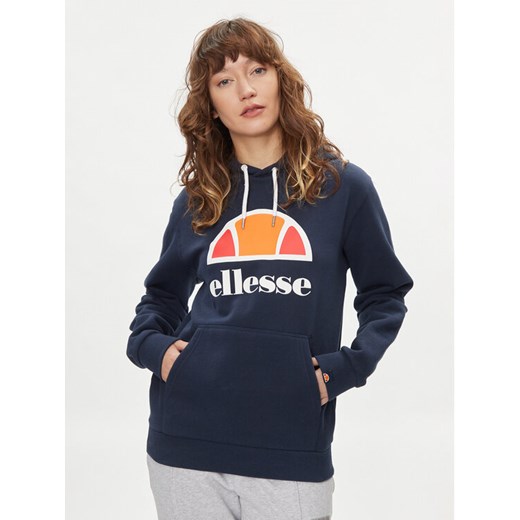 Ellesse Bluza Yuffie SRK12901 Granatowy Regular Fit ze sklepu MODIVO w kategorii Bluzy damskie - zdjęcie 182613561