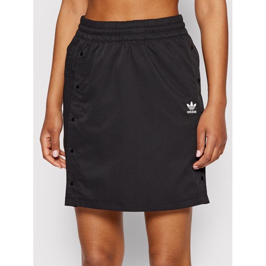adidas Spódnica trapezowa Always Orginal Snap HF2023 Czarny Relaxed Fit ze sklepu MODIVO w kategorii Spódnice - zdjęcie 182613601