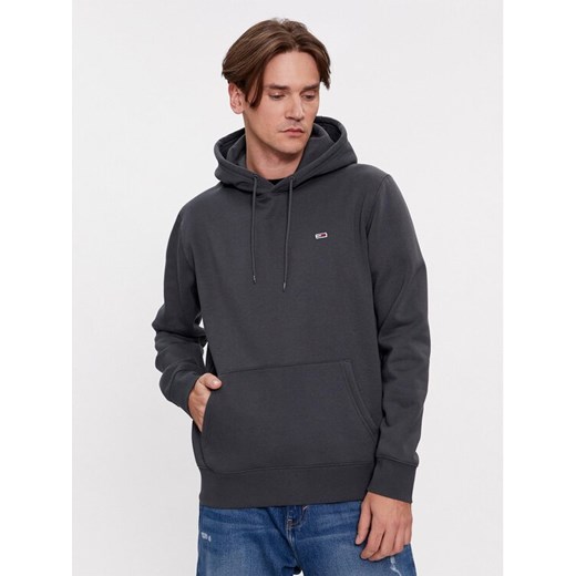 Tommy Jeans Bluza DM0DM09593 Szary Regular Fit ze sklepu MODIVO w kategorii Bluzy męskie - zdjęcie 182613703