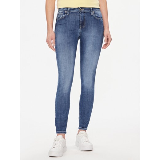 Please Jeansy P0SWYR7W7N Granatowy Skinny Fit ze sklepu MODIVO w kategorii Jeansy damskie - zdjęcie 182613720