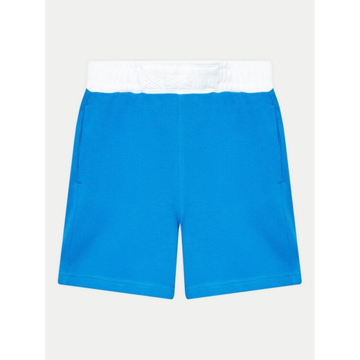United Colors Of Benetton Szorty sportowe 3088G901H Granatowy Regular Fit ze sklepu MODIVO w kategorii Spodenki chłopięce - zdjęcie 182613731