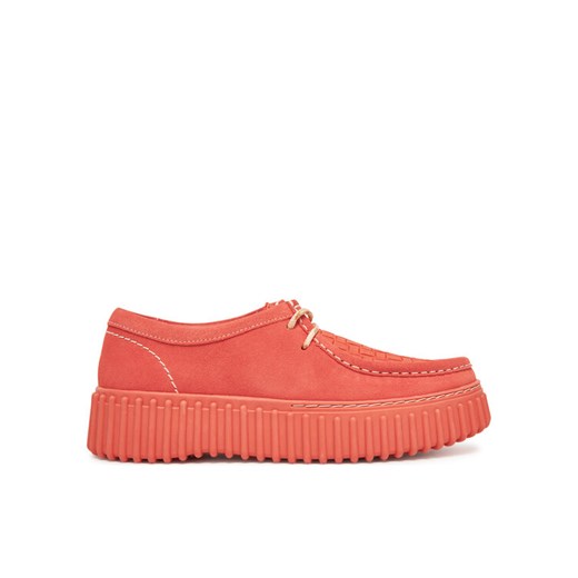 Clarks Półbuty Torhill Bee 26181187 Koralowy ze sklepu MODIVO w kategorii Półbuty damskie - zdjęcie 182613742