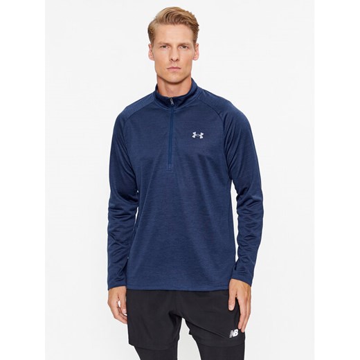Under Armour Longsleeve Ua Tech 2.0 1/2 Zip 1328495 Niebieski Loose Fit ze sklepu MODIVO w kategorii T-shirty męskie - zdjęcie 182613762