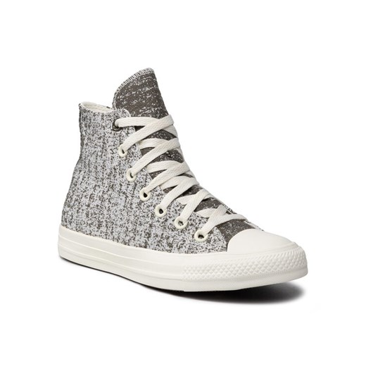 Converse Trampki Chuck Taylor All Star Gris Clair 571357C Zielony ze sklepu MODIVO w kategorii Trampki damskie - zdjęcie 182613770
