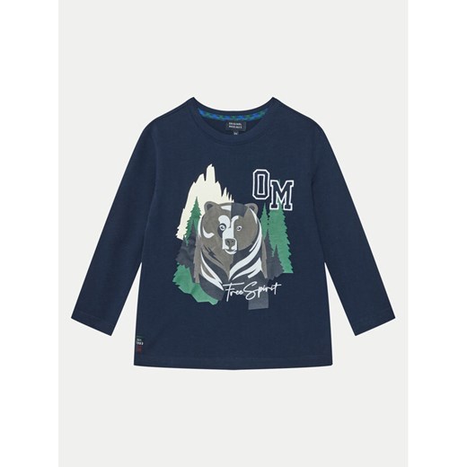 Original Marines Bluzka DEA2613B Granatowy Regular Fit ze sklepu MODIVO w kategorii T-shirty chłopięce - zdjęcie 182613800