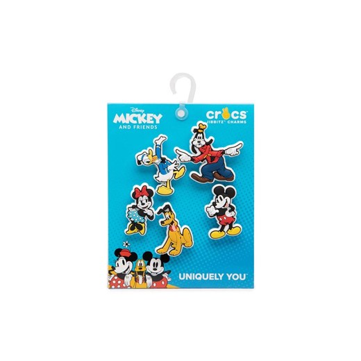 Crocs Ozdoba do butów Jibbitz™ Disney Mickey & Friends 5 Pack 10010001 Kolorowy ze sklepu MODIVO w kategorii Przypinki - zdjęcie 182613823