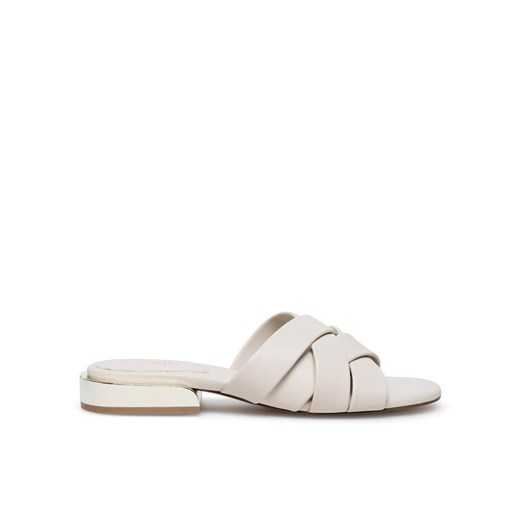 Nine West Klapki JF2220-1 Beżowy ze sklepu MODIVO w kategorii Klapki damskie - zdjęcie 182613873