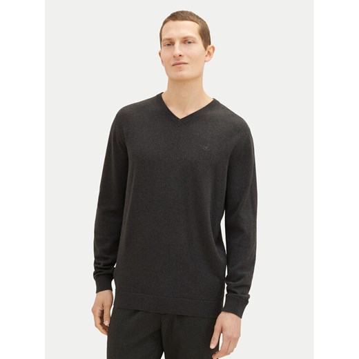 Tom Tailor Sweter 1038427 Szary Regular Fit ze sklepu MODIVO w kategorii Swetry męskie - zdjęcie 182613921