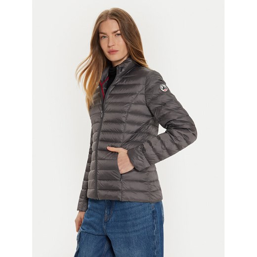 Jott Kurtka puchowa Cha P000WDOW02 Szary Slim Fit ze sklepu MODIVO w kategorii Kurtki damskie - zdjęcie 182613941