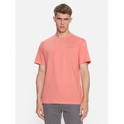 Columbia T-Shirt North Cascades™ Short Sleeve Tee Pomarańczowy Regular Fit Columbia S MODIVO