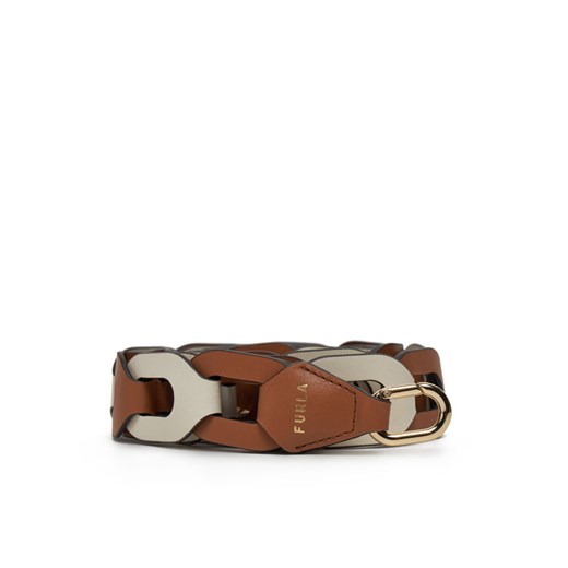 Furla Pasek Damski WK00297 BX3175 3131S Brązowy ze sklepu MODIVO w kategorii Paski damskie - zdjęcie 182614031