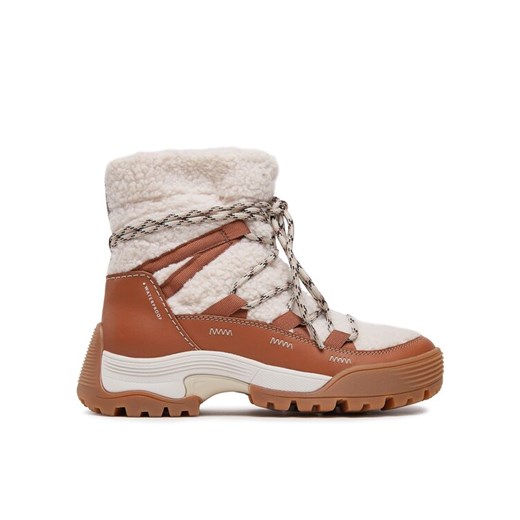 Clarks Botki Althike Up Wp 261734084 Beżowy ze sklepu MODIVO w kategorii Śniegowce damskie - zdjęcie 182614113