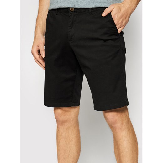 Jack&Jones Szorty materiałowe Bowie 12165604 Czarny Regular Fit ze sklepu MODIVO w kategorii Spodenki męskie - zdjęcie 182614162