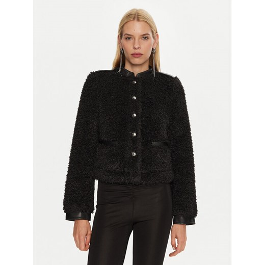 Patrizia Pepe Futro 2O0142/E054-K103 Czarny Regular Fit ze sklepu MODIVO w kategorii Futra damskie - zdjęcie 182614182