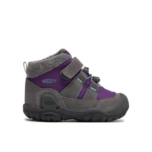 Keen Trekkingi Knotch Chukka 1026741 Szary ze sklepu MODIVO w kategorii Buty zimowe dziecięce - zdjęcie 182614203