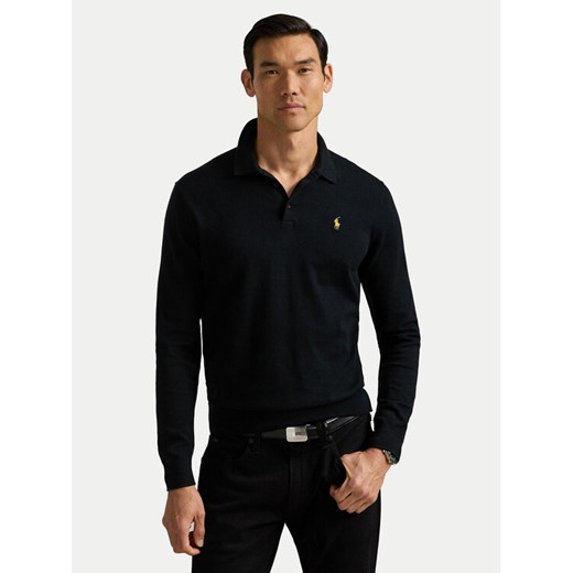 Polo Ralph Lauren Polo 710961338001 Czarny Regular Fit ze sklepu MODIVO w kategorii T-shirty męskie - zdjęcie 182614230