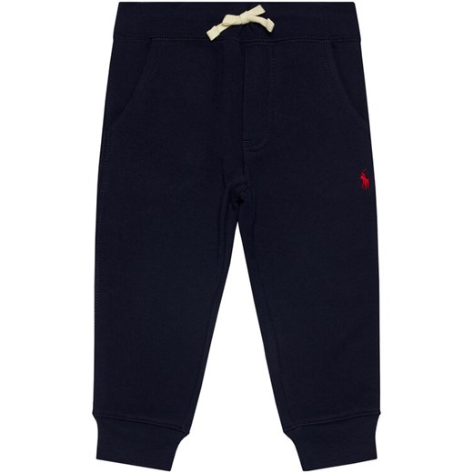 Polo Ralph Lauren Spodnie dresowe Core Replen 323720897003 Granatowy Regular Fit ze sklepu MODIVO w kategorii Spodnie chłopięce - zdjęcie 182614414