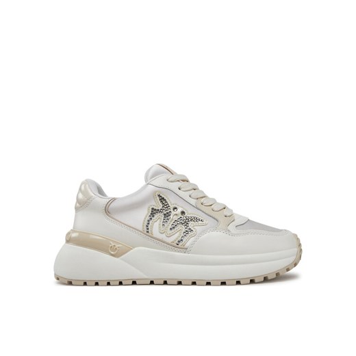PINKO Sneakersy Gem 07 SS0055 P073 Biały ze sklepu MODIVO w kategorii Buty sportowe damskie - zdjęcie 182614563