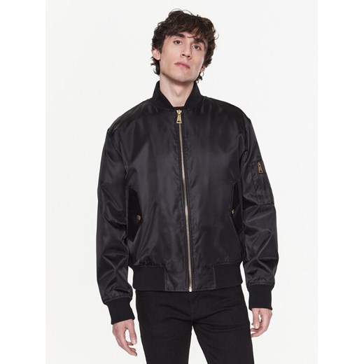 Versace Jeans Couture Kurtka bomber 74GASD07 Czarny Regular Fit ze sklepu MODIVO w kategorii Kurtki męskie - zdjęcie 182614712