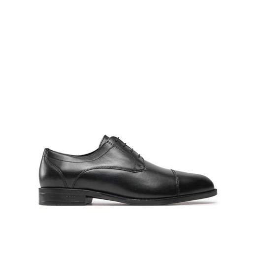 BOSS Półbuty Tayil Derb Tcitls 50536144 Czarny ze sklepu MODIVO w kategorii Buty eleganckie męskie - zdjęcie 182614772