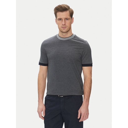 BOSS T-Shirt H-Tessler 145 50536847 Granatowy Slim Fit ze sklepu MODIVO w kategorii T-shirty męskie - zdjęcie 182614804