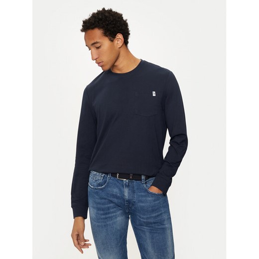 U.S. Polo Assn. Longsleeve MUP2275 Granatowy Regular Fit ze sklepu MODIVO w kategorii T-shirty męskie - zdjęcie 182614863