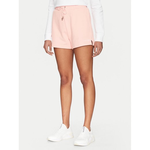Guess Jeans Szorty sportowe W5GD0O K68I4 Różowy Relaxed Fit ze sklepu MODIVO w kategorii Szorty - zdjęcie 182614891